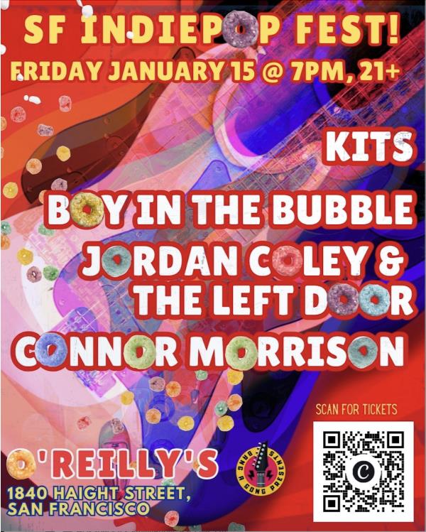 INDIEPOP!: KITS/Boy in the Bubble/JordanColey/ConnorMorrison: 